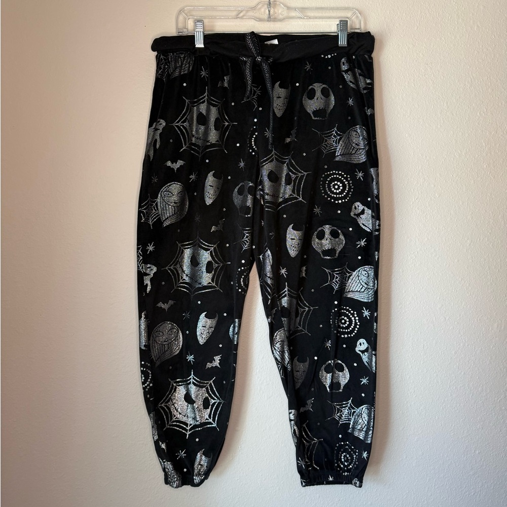 Disney Nightmare Before Christmas Jogger Pajama Pants size L